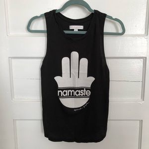 Spiritual Gangster “Namaste Hamsa” Graphic Tank